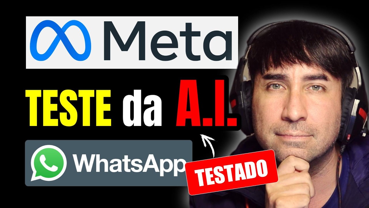 Testando a Inteligência da Meta AI do WhatsApp | O Llama 3.2 Do Zuckerberg Surpreende