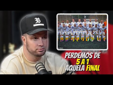 Nós perdemos de 5 a 1 aquela final para o Favela do Heliópolis na Copa 9 de Julho