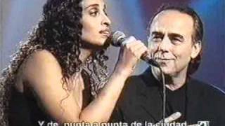 Noa  (Achinoam Nini)  &amp; J.M. Serrat - Que va a ser de ti  (TVE - Septimo) 2000