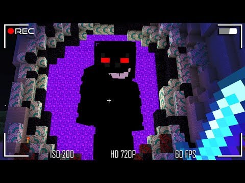 The BLACK ENTITY ATTACKED me in Minecraft Pocket Edition...*SCARY* (Realms SMP S3) [19]