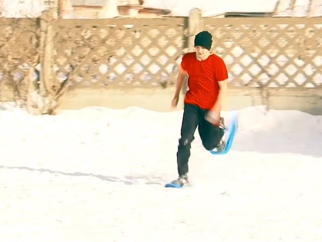 Бегом по снегу