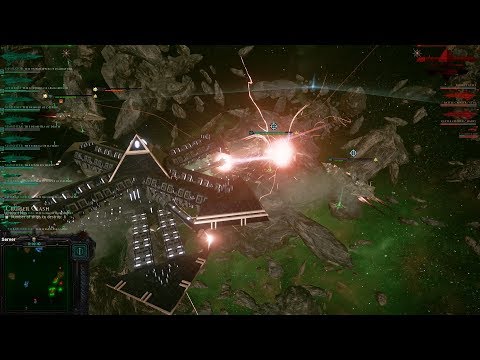 Chaos (Nurgle Fleet) vs The Blackstone Fortress! Rank 90 - Battlefleet Gothic Armada