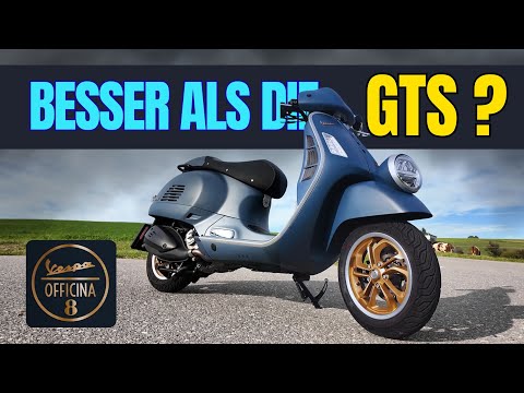 Vespa GTV Officina 2025 😎 Stil & Eleganz auf 2 Rädern – besser als die GTS ?