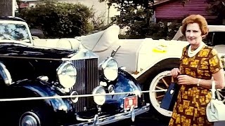 Vintage Film:  1966 Car Show, Christmas In July,  Collison - North Bay, Canada (Silent)