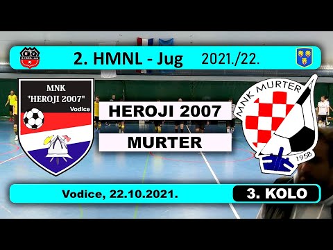 2. HMNL Jug, 3.: HEROJI 2007 - MURTER  2:2, 22.10.2021.