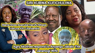 Download lagu Akothee Responds To Anyango Jabalo The Jaramogi Wife The Old Woman Smells Bad What Will You Tell Me? mp3