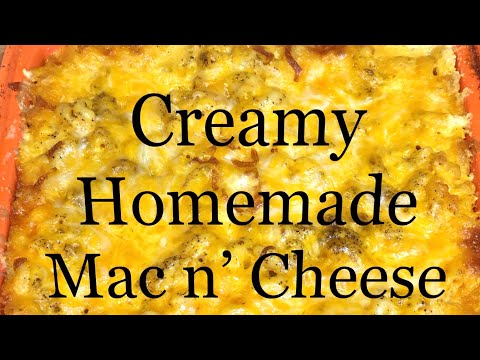 Creamy Homemade Macaroni and Cheese with Sour Cream / Mac n’ Cheese without Eggs
