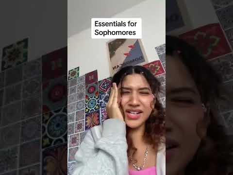 Essentials for sophomore year! #school #schoollife #teacher #education #tips