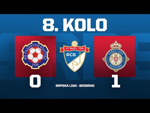 RADNIČKI (NB) - KFK RAVNA GORA BARAJEVO Srpska Liga Beograd 8. KOLO