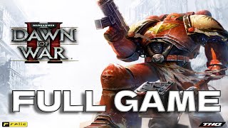 Warhammer 40,000 Dawn of War 2 Full Game Walkthrough Gameplay | 1440p No Commentary