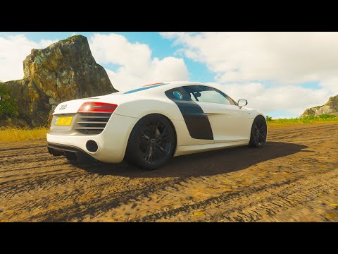 CARRO DE ROLETA+CORRIDA SURPRESA NA ILHA!! FORZA HORIZON 4