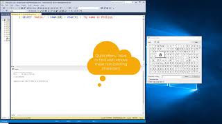 SQL Server ASCII and CHAR functions, including tabs and carriage returns 