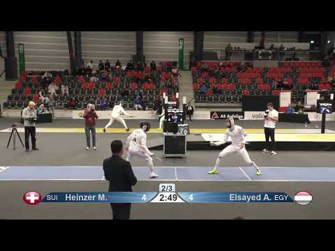 2022 T64 04 M E Individual Bern SUI WC BLUE ELSAYED EGY vs HEINZER SUI