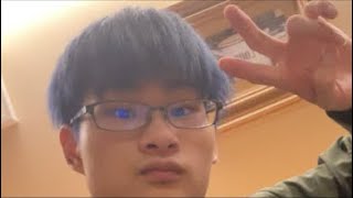 青髪もけけ‼️京都楽しみ😊