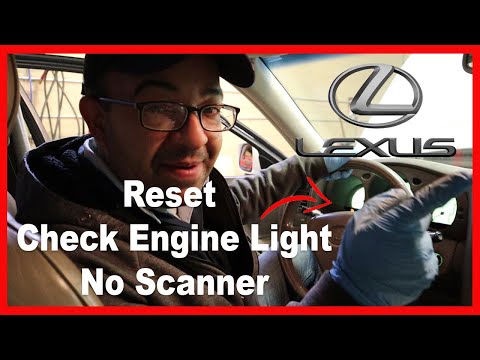 YouTube video about: How to reset check engine light lexus rx300?