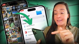 Save PHOTOS on your IPHONE as if it were a COMPUTER