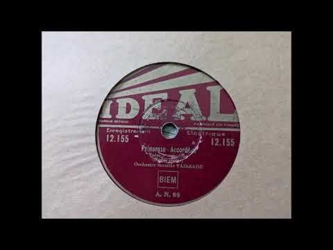 Jean Vaissade - Princesse Accordéon - 1932