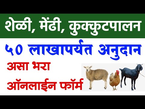 शेळी, मेंढी, कुक्कुटपालन असा भरा फॉर्म 50 लाखापर्यंत अनुदान | NLM Udaymitra Yojana Online Form 2022