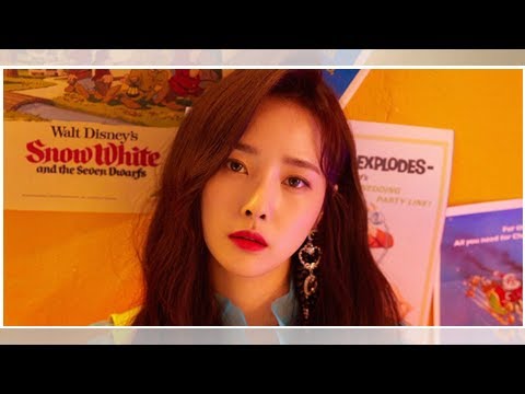 Uni.T's leader Woohee gives you a breathtaking stare with her individual re-debut teaser image