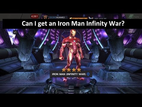 Feature Ironman Infinity War Crystals