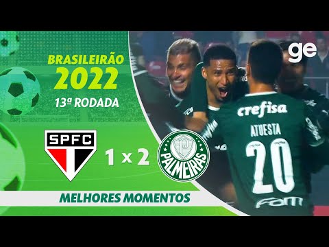 Gols e lances de São Paulo x Palmeiras
