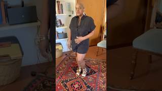 The Perfect Romper for Summer | Zara Flowy Jumpsuit #shorts #styleover50