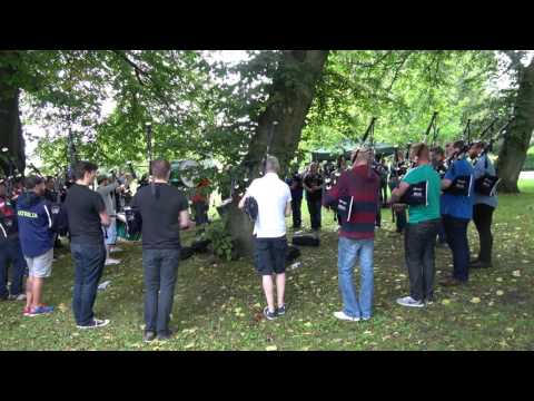 Worlds 2016 - Field Marshal Montgomery Pipe Band - MSR at Kelvingrove