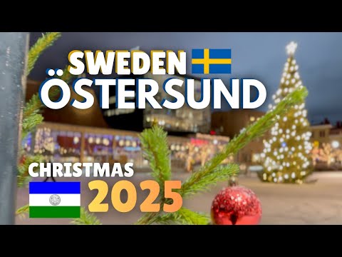 ÖSTERSUND CHRISTMAS SWEDEN 2025 Walk Tour Sweden