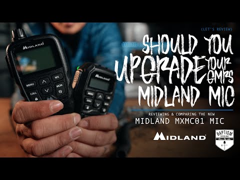 The NEW Midland MXMC01 Mic for the MXT575 & MXT275 GMRS Radios! *Should You Upgrade?!*