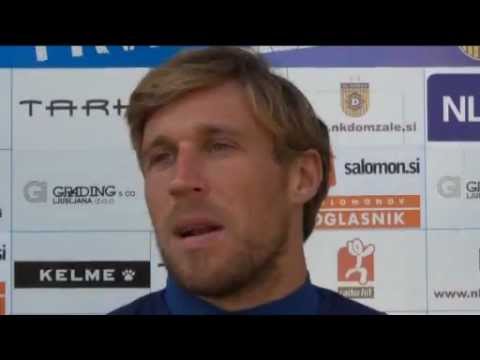 Ivan Knezović pred tekmo Domžale - Olimpija Ljubljana, 23.09.2012 ob 19:00