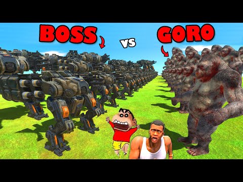 BOSS UNIT vs EVERY UNIT in Animal Revolt Battle Simulator | AMAAN-T