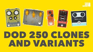 Video thumbnail for DOD 250 Clones and Variants by JHS Pedals