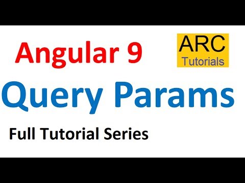 Angular 9 Tutorial For Beginners 34 Query Params in Routes