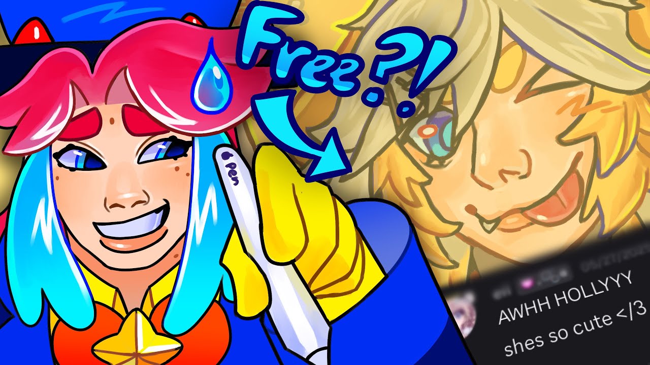 Drawing OCs on Discord FOR FREE