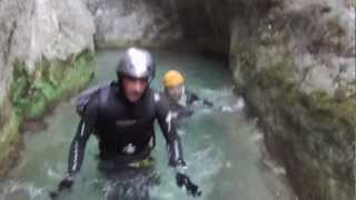 preview picture of video 'Canyoning fiume Maglia'