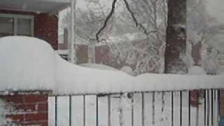 preview picture of video 'Winter Storm - Hyattsville, MD February 2010'