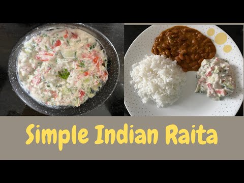 Simple Indian Raita Salad