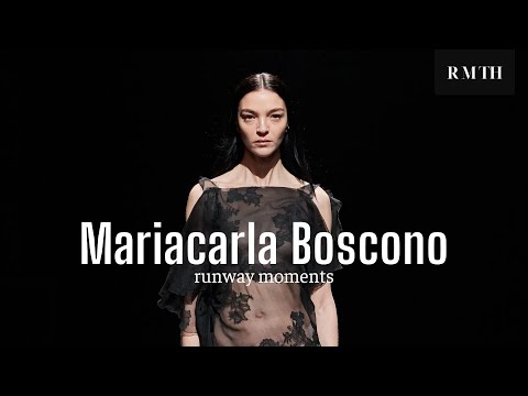 Mariacarla Boscono | Runway Moments