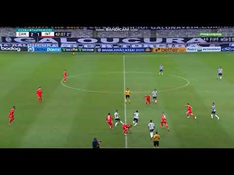 Gol do Inter (Peglow) Atlético Mg 2x2 Internacional
