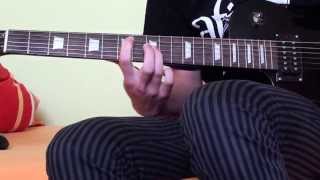 AFI - The Leaving Song Pt. II - Guitar Cover