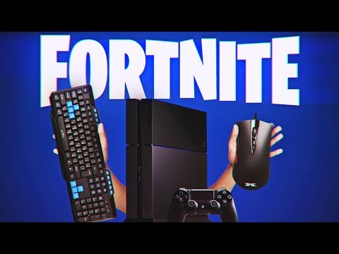 FORTNITE НА PS4 С КЛАВИАТУРОЙ И МЫШКОЙ - ЛЕГАЛЬНЫЙ ЧИТ ФОРТНАЙТ?