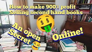 How to make 900% profit selling second hand books online🤑