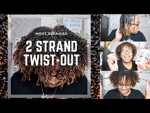 •EXTREMELY DETAILED• How to Perfect Your 2 Strand Twist Out | Ft. Talijah Waajid & EcoStyle Gel