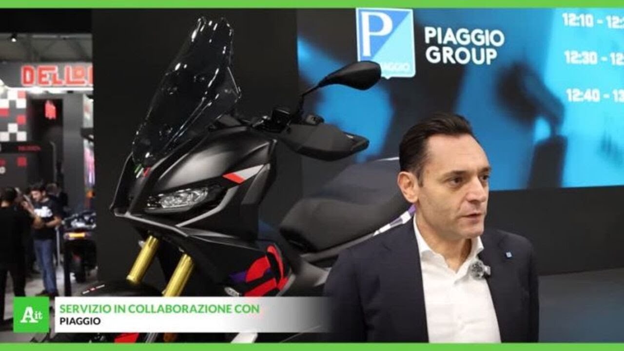 A Eicma 2025 il Gruppo Piaggio tra novita' e ricorrenze