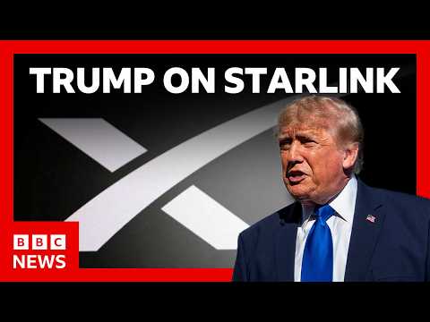 Ukraine says Starlink still restricted after Trump says limits lifted | BBC News