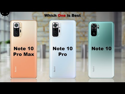 Redmi Note 10 Pro Max vs Redmi Note 10 Pro vs Redmi Note 10