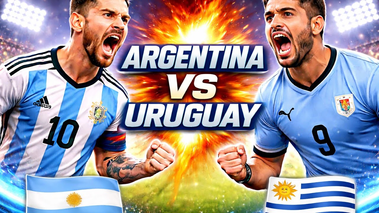 Argentina vs Uruguay: 90 Minutes of WAR#ArgentinaVsUruguay #Messi #VamosArgentina #Uruguay #CONMEBOL