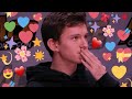 Tom Holland being the cutest human for 18 minutes straight