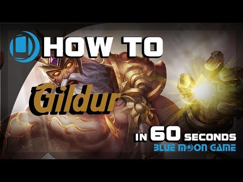 AoV Gildur Hero Guide in 60 sec | Arena of Valor | Blue Moon Game