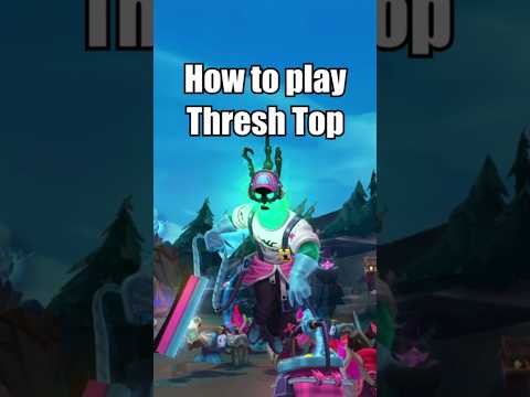 How to play Thresh in Top Lane without Feeding? #leagueoflegends #thresh #offmeta